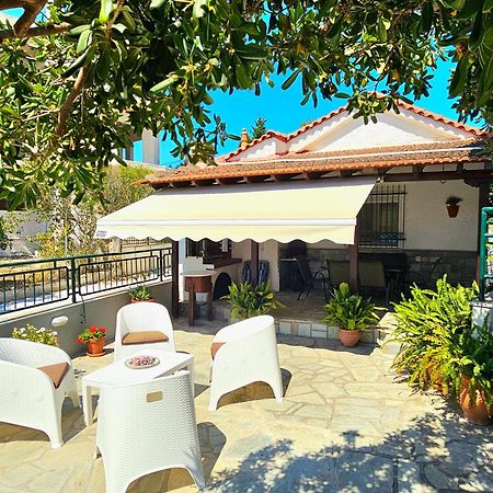 Villa Polianthi Seaside House Marathos  Esterno foto