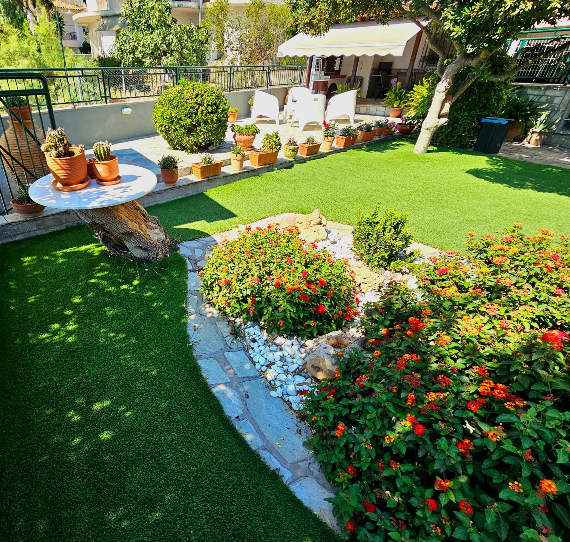 Villa Polianthi Seaside House Marathos  Esterno foto